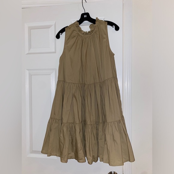 French Connection Khaki Dress - Picture 1 of 3